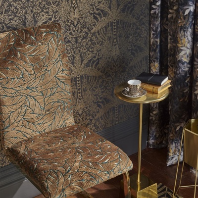 Clarke & Clarke Selva Velvet in Emerald